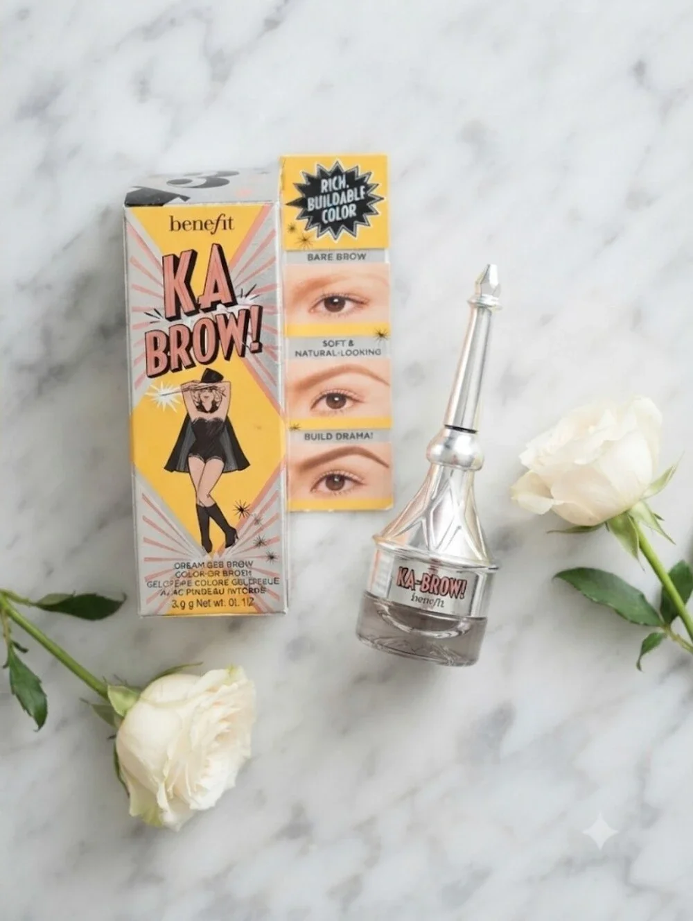 Benefit Cosmetics ka-BROW! Cream-Gel Eyebrow Shade 3 ☆RARE☆ | READ DESCRIPTION